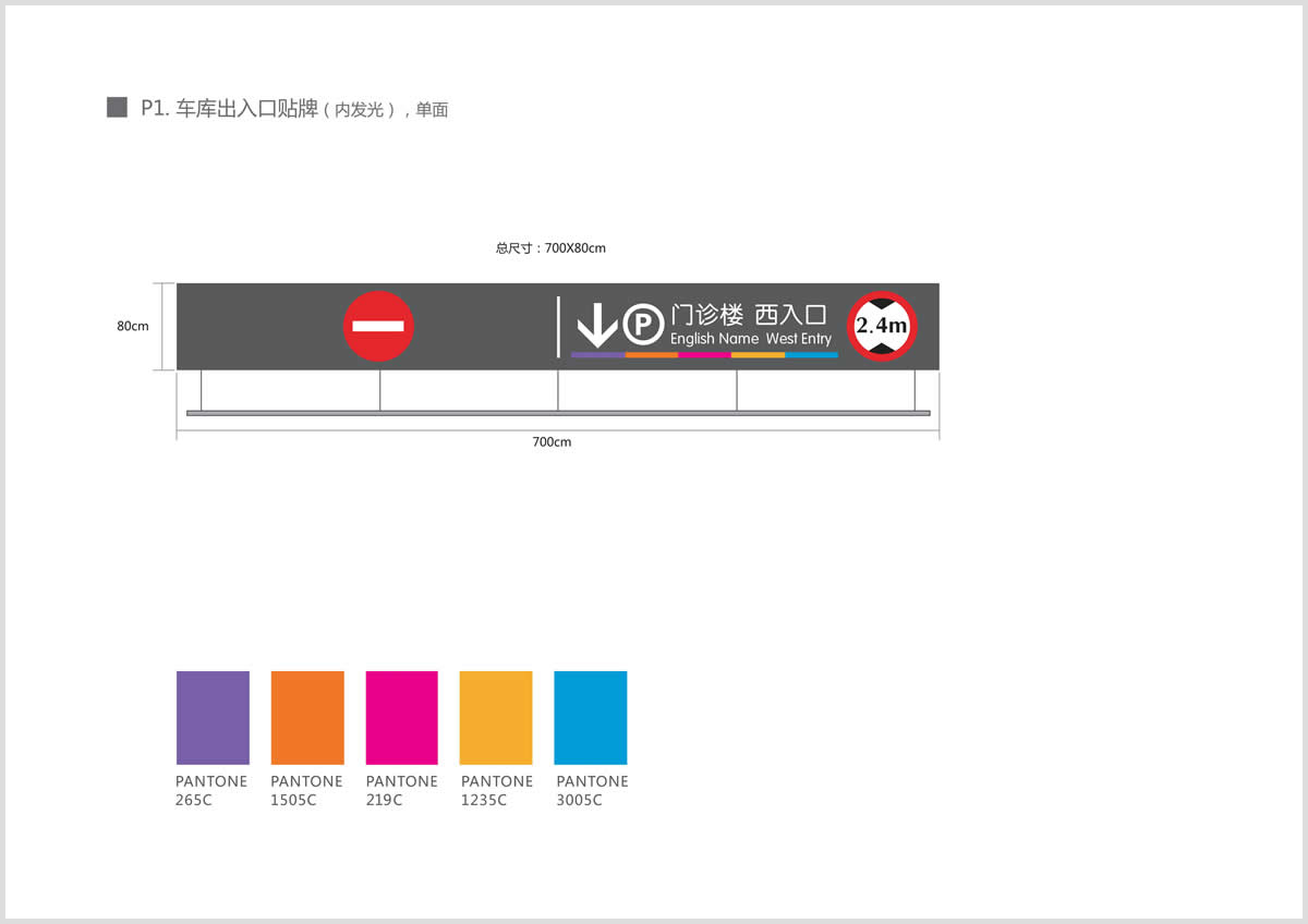東莞中醫院整體導視系統設計