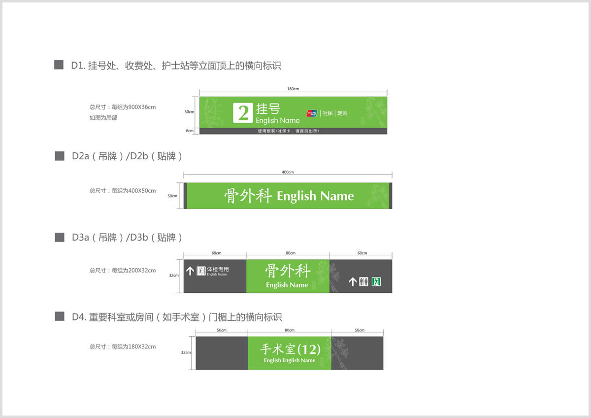東莞中醫院整體導視系統設計